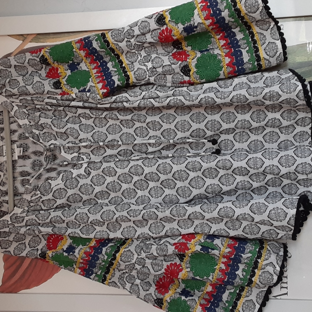 Ivy jane embroidered blouse.